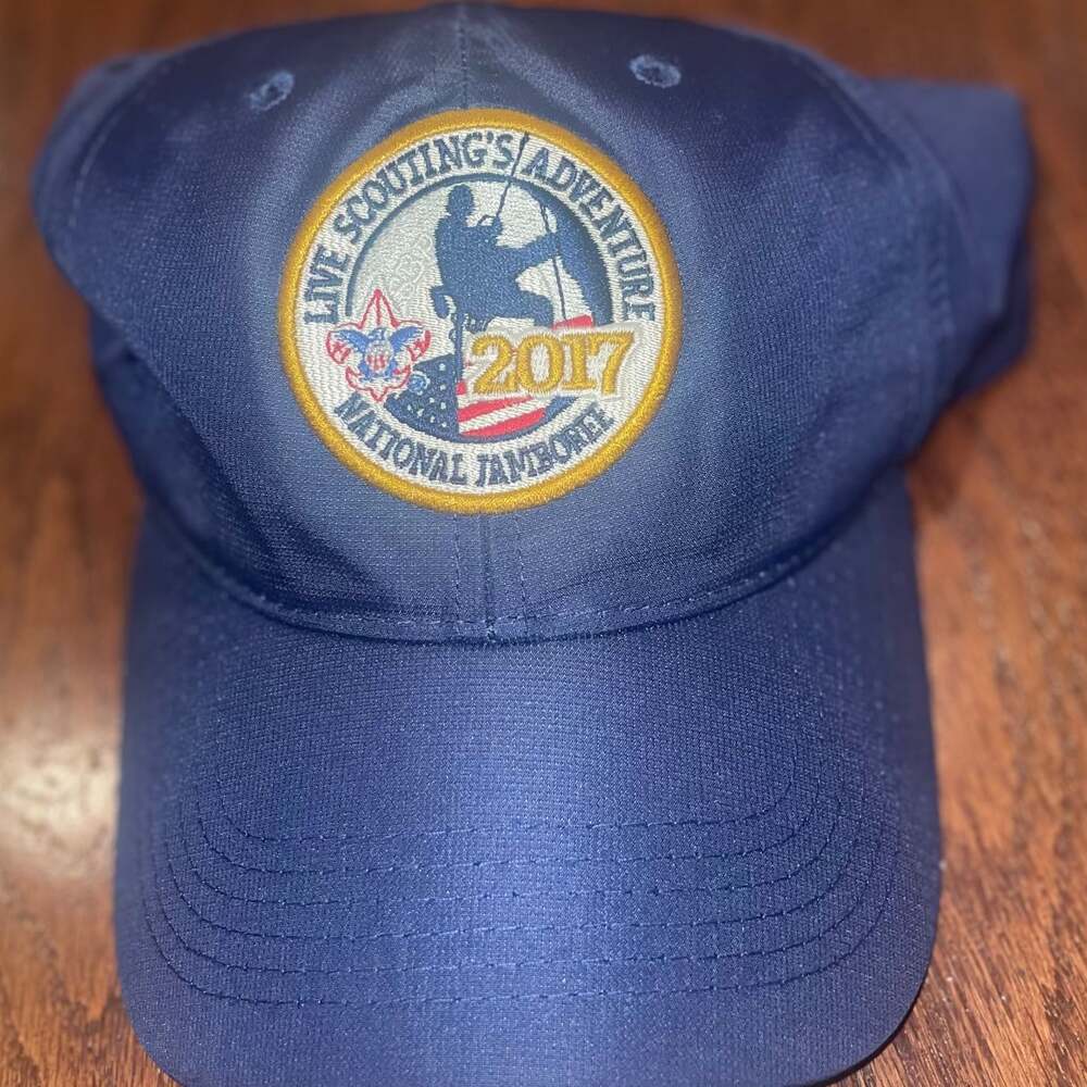 Boy Scouts of America 2017 National Jamboree Hat Live Scouting's Adventure Blue‎